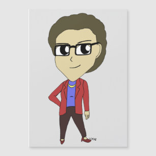 Carte Magnétique chibi