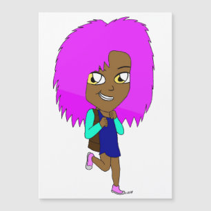 Carte Magnétique chibi