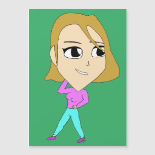 Carte Magnétique chibi