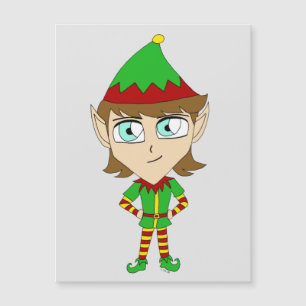 Carte Magnétique chibi elf