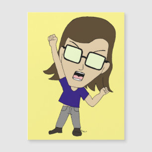 Carte Magnétique Chibi Sonic_Zeph