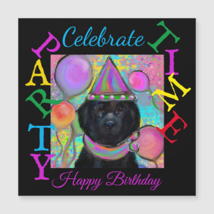 Carte Magnétique Chien de Terre-Neuve