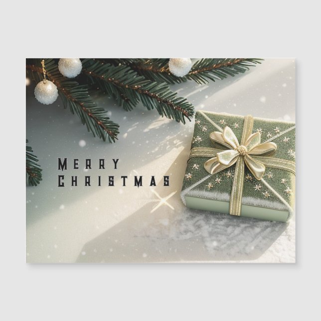 Carte Magnétique Christmas card (Devant)