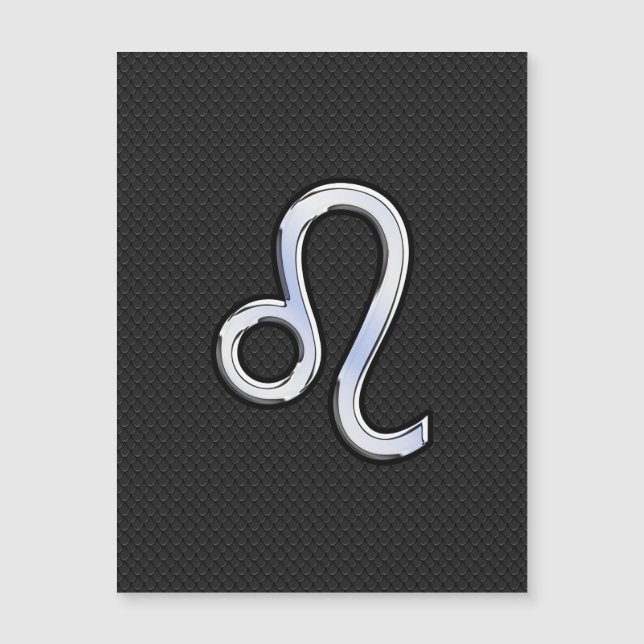 Carte Magnétique Chrome Comme Leo Connexion peau de serpent (Devant)