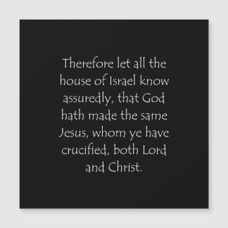 Carte Magnétique Citation d'écriture Actes 2 36