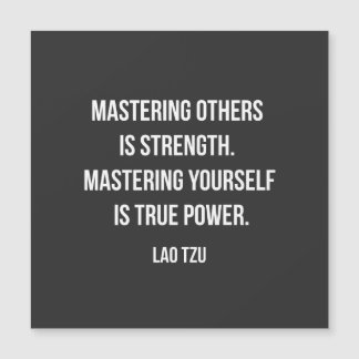 Carte Magnétique Citation inspirante de Lao Tzu