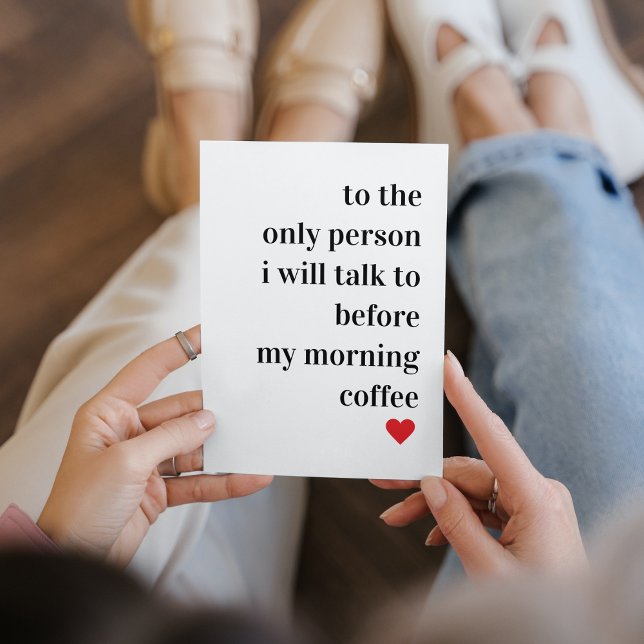 Carte Magnétique Citation romantique moderne (Créateur téléchargé)