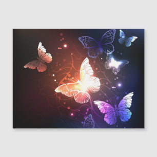 Carte Magnétique Clowing Night Butterflies