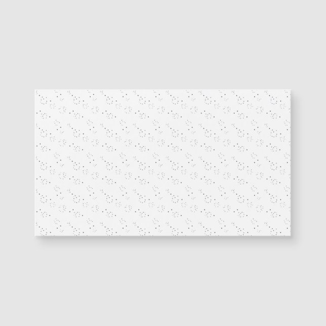 Carte Magnétique Conception verticale huit (Devant)