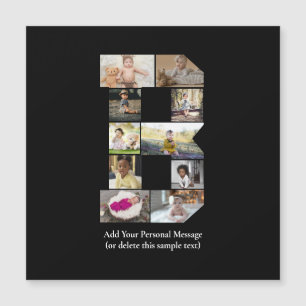 Carte Magnétique Concevez votre propre collage de photos avec la le