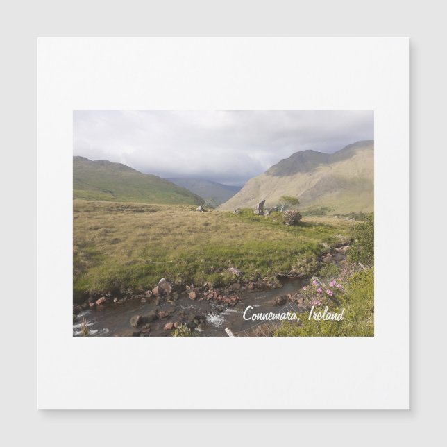 Carte Magnétique Connemara Irlande (Devant)