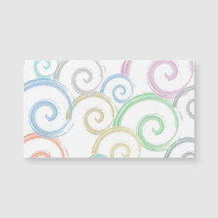 Carte Magnétique Cool, tendance, moderne onduleur brosses