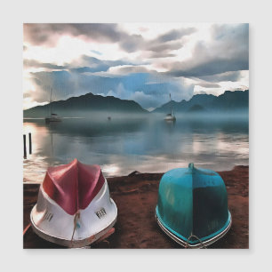 Carte Magnétique Coques des bateaux et marmaris Hiver