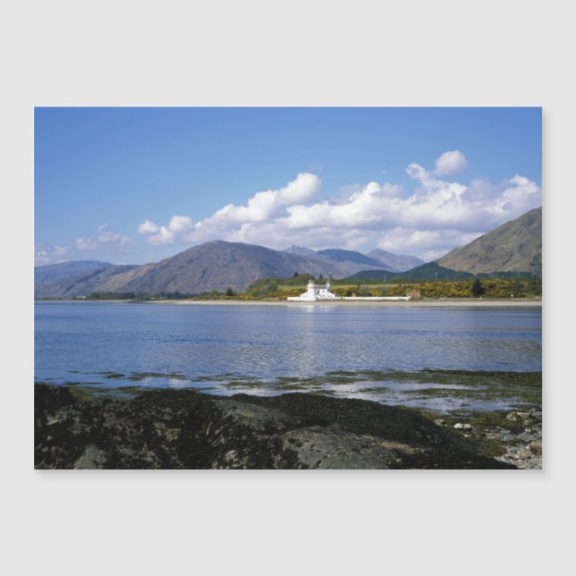 Carte Magnétique Corran Lighthouse Loch Linnhe Écosse (Devant)