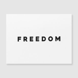 Carte Magnétique Costume de la liberté pour les femmes hommes