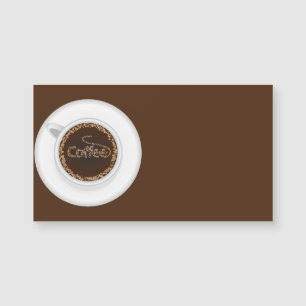 Carte Magnétique Coupe de café