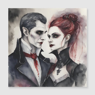 Carte Magnétique couple Vampire