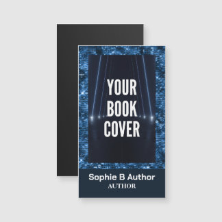 Carte Magnétique Couverture de livre personnalisée Dark Blue Sci Fi