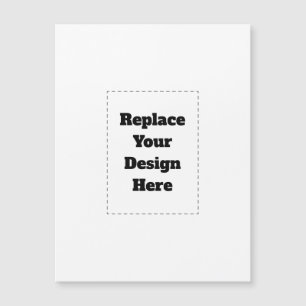 Carte Magnétique Créez votre propre blanc 