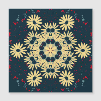 Carte Magnétique Daisy Dreams Mandala Magnetic Card