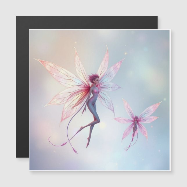 Carte Magnétique "Danse des fées" (Devant / Derrière)