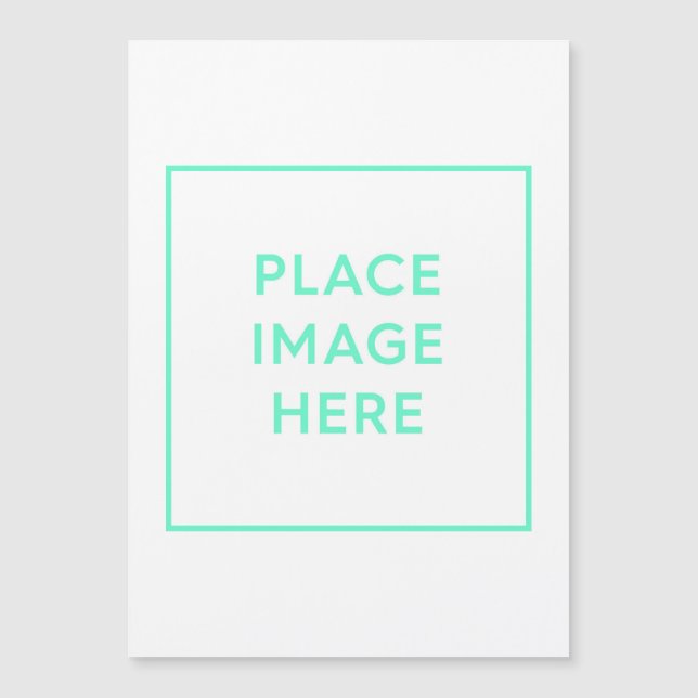 Carte magnétique de 5 po x 7 po (Devant)