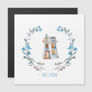 Carte magnétique de design domestique sweet