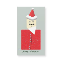Carte magnétique de Noël Morse Père Noël