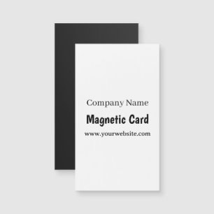 Carte magnétique de promotion commerciale simple 3