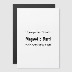 Carte magnétique de promotion commerciale simple 5