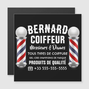 Carte Magnétique Décoration de salon de coiffure