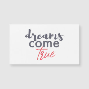 Carte Magnétique Design graphique moderne et ludique de Dreams Come