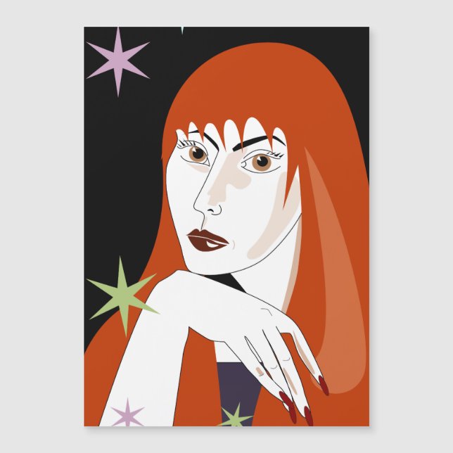 Carte Magnétique Dream Girl (Devant)