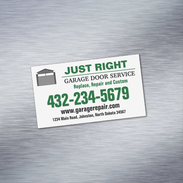 Carte magnétique du service de porte de garage pro (In Situ)