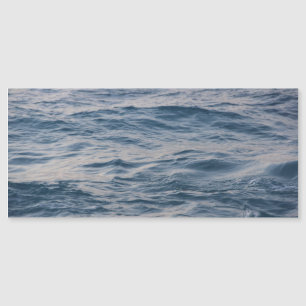 Carte Magnétique Eau de mer de près 