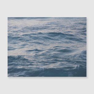 Carte Magnétique Eau de mer de près 