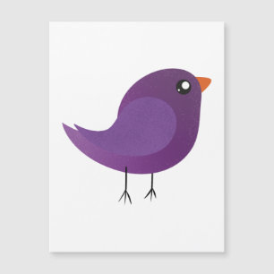 Carte Magnétique Enfants mignonette birdy