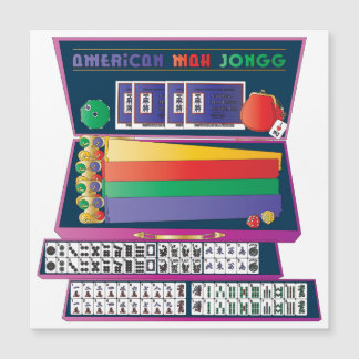 Carte Magnétique Étui plat magnétique pour Mahjong