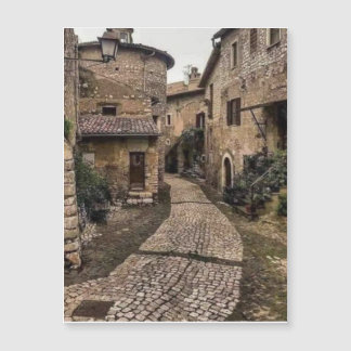 Carte Magnétique European Stone Path Village