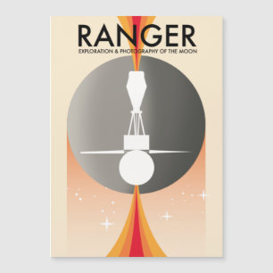 Carte Magnétique Exploration et photographie de Ranger de la Lune