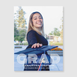 Carte magnétique Faire-part tendance