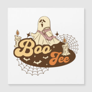 Carte Magnétique Fantôme drôle d'Halloween Boo-Jee