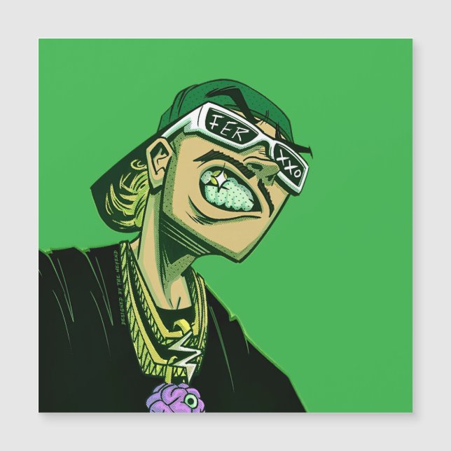 Carte Magnétique Feid Ferxxo (Devant)