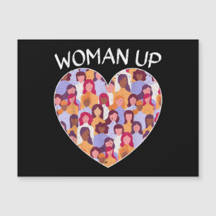 Carte Magnétique Femme Up Feminisme Féministe Femmes Autonomisation