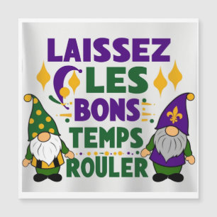 Carte Magnétique festival Laissez Les Bons Temps Gras