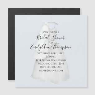 Carte Magnétique Fête des mariées mariage Joli aimant personnalisé
