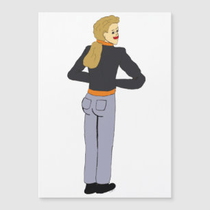 Carte Magnétique fille