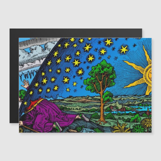 Carte magnétique Flammarion (Devant / Derrière)