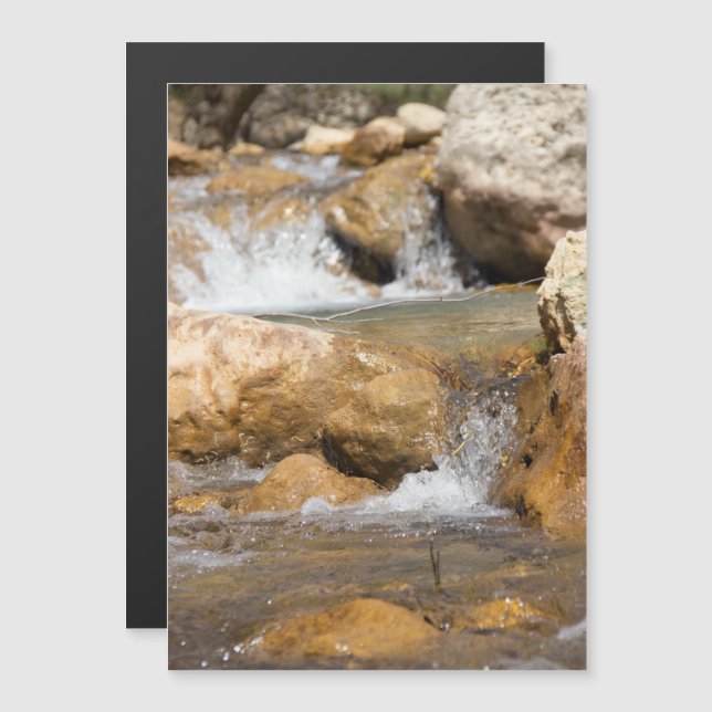 Carte Magnétique Flux orageux au printemps (Devant / Derrière)