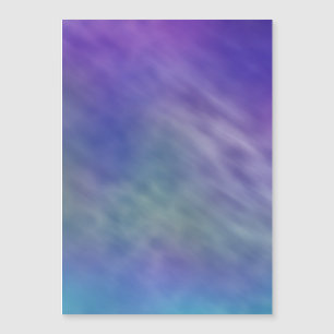 Carte Magnétique Fond de ciel profond aux couleurs de l'arc-en-ciel